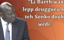Madiambal Diagne : "Li Barth wax lepp deuggueu leu teh Sonko douko wédi"