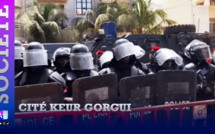 Cité Keur Gorgui: le dispositif sécuritaire de nouveau renforcé...Des blindés et plusieurs camions du GMI déployés.