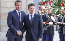 Guerre en Ukraine : Volodymyr Zelensky et Emmanuel Macron ont échangé sur les "moyens d'assurer le fonctionnement" du couloir céréalier en mer Noire