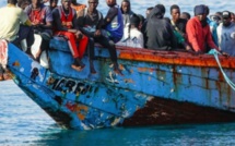 Îles Canaries : Une pirogue Sénégalaise de 171 personnes, avec 4 femmes à bord, arrive à El Hierro