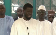 Revivez la prière de Korité du Président Bassirou Diomaye Faye à la grande mosquée