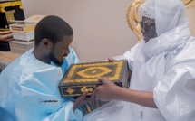 Visite à Touba : Ce que le Président Diomaye a dit à Serigne Mountakha