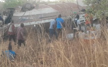 Après l'accident mortel , l'élan de solidarité s'organise à Koungheul...Le ministre de l'Intérieur et son collègue des Transports au chevet des victimes