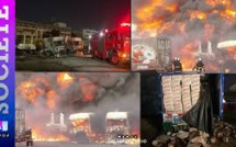 Urgent 🚨 🚨 Un incendie s'est déclaré à la société Patisen !