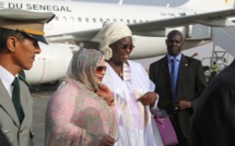 Marième Faye Sall avec l'autre Première Dame Mauritanienne