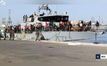 Émigration irrégulière: interception de 202 candidats par la Marine nationale