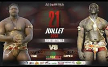 Arène nationale combat Balla vs Tapha Tine 21 Juillet 2024