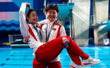 La Chine décroche sa première médaille d'or à Paris et vise le triomphe en plongeon