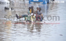 [Photos-Video] La banlieue envahie par les eaux de pluies