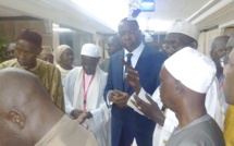 Photos de la visite de Mankeur Ndiaye aux pèlerins
