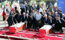 Accueil officiel des dépouilles des hadjis iranien