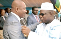 Inauguration Siège Port Autonome de Dakar à Bamako Sous la Présidence du Ministre Malien des Transports (Boubou Bleu, Bonnet Blanc)