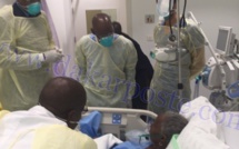 Le MAESE visitant un pèlerin malade dans un hôpital de Djedda