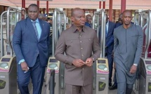 En visite au Sénégal: Le président Gabonais Brice O. NGUEMA explore le TER et Diamniadio