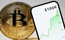 Le bitcoin franchit pour la première fois la barre symbolique des 100000 dollars