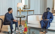 Le "Lion" , Abdou Lakhad Diallo, reçu par le Pr Bassirou Diomaye Faye