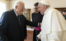Mahmoud Abbas a rencontré le pape François et le président italien