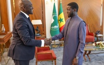 Makhtar Diop reçu par le président Bassirou Diomaye Faye 