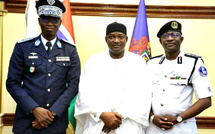 Gambie: Le DGPN Mame Seydou Ndour reçu par le président Adama Barrow