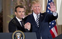 Face à Trump, Macron joue l'activisme diplomatique
