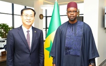 Le ministre d'Etat aux Affaires étrangères du Qatar  et le PDG de China energy international Group reçus par le Pm