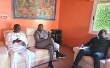 Accompagné par Dethie Fall, le PM, Ousmane Sonko,  a rendu visite à Malick Gackou