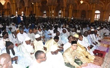  Retour en images sur la prière de la Korité à la Grande Mosquée Massalikul Jinaan de Dakar, dirigée par l'Imam Serigne Moustapha Mbacké Abdou Khadr. Photos : Assane Sow, Le Soleil