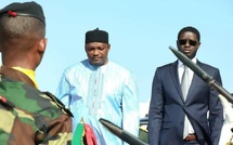 Le président de la Gambie , Adama Barrow est arrivé à Dakar avant la célébration du 65e anniversaire de l'indépendance du Sénégal