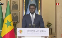 Voici l'intégralité du message à la nation du Président Bassirou Diomaye Faye 