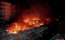 Sandaga : des commerces ravagés par un incendie