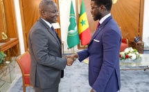 Le président de la Commission de l’Union économique et monétaire ouest-africaine (UEMOA) reçu par le Pr Diomaye Faye 
