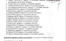 Voici le recours  de l’opposition parlementaire contre la loi portant interprétation de la loi d’amnistie !