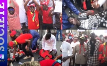 Licenciements massifs : le Rassemblement des Travailleurs du Sénégal (RTS) manifeste lors d'une marche "Rouge"