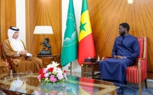 Le Secrétaire d’État qatari aux Affaires étrangères, Sultan bin Saad Al-Muraikhi reçu par le Pr Diomaye Faye 