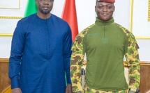 Séjour au Burkina- Le PM, Ousmane Sonko, reçu par le Pr Ibrahima Traoré
