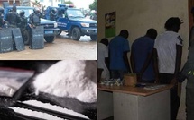 Réseau de trafic de cocaïne démantelé : Des gendarmes du GLAD attaqués à Ngor, 4 dealers arrêtés