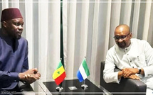 Ousmane Sonko à Freetown pour une visite de travail et d’amitié