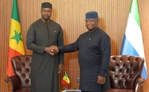 Axe Dakar – Freetown: Ousmane Sonko et Julius Maada Bio jettent les bases d’un partenariat renforcé