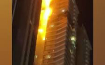 Dubaï : impressionnant incendie d'un gratte-ciel de 67 étages, aucune victime