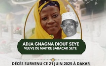 La veuve de feu Me Babacar Sèye n'est plus !