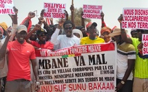 Marche de protestation à Mbane : 1026 hectares au cœur de la colère
