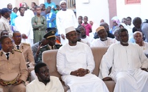 Le Premier ministre Ousmane SONKO présente ses condoléances à la famille du défunt  Lamine DIENG à Cambéréne. 