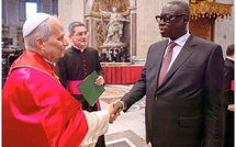 Le Général TINE représente le chef de l’Etat à l’inauguration du pontificat de Léon XIV