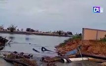 TOUBA – Le bassin de Pofdi cède une nouvelle fois: champs et habitations clairement menacés