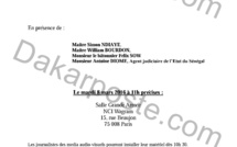 Voici l'invitation  pour la conférence de presse des avocats de l'Etat sur le dossier Karim Wade (EXCLUSIF DAKARPOSTE) Voici l'invitation  pour la conférence de presse des avocats de l'Etat sur le dossier Karim Wade (EXCLUSIF DAKARPOSTE)