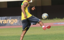 Elhaj Diouf, star à l'entrainement des "Lions"