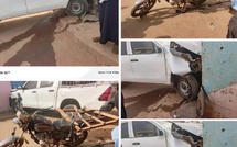 Saraya : un véhicule de la Douane termine sa course dans une boutique