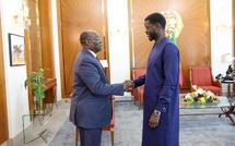 Le Vice-Président de la République de Côte d’Ivoire, Tiémoko Meyliet Koné, reçu par le Pr Diomaye