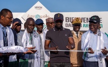 Le Président de la République, Bassirou Diomaye Faye,  inaugure le parc agro-industriel de Kolda