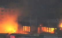 Nouvel incendie au marché Sandaga
